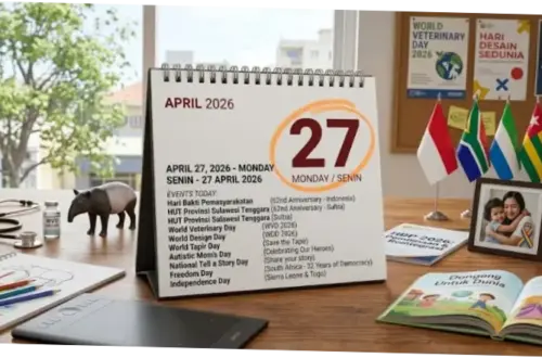 27 April 2026: Memperingati Hari Apa Saja dan Informasi Terkini