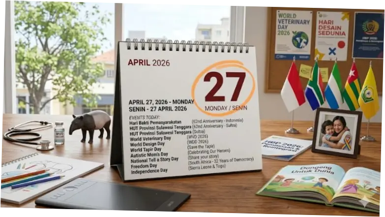 27 April 2026: Memperingati Hari Apa Saja dan Informasi Terkini