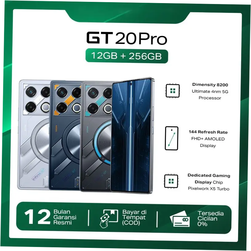 Infinix GT 50 Pro: Ponsel Gaming Terbaru dengan Spesifikasi Mumpuni