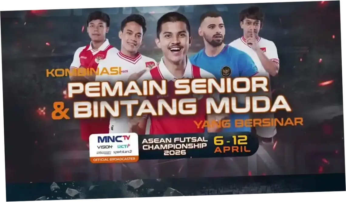 MNCTV Siap Tayangkan Piala AFF Futsal 2026: Jadwal dan Cara Nonton