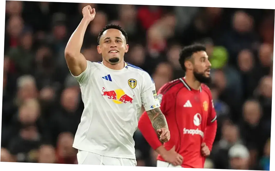 Noah Okafor Pahlawan Leeds United, Manchester United Tertinggal 1-2 di Old Trafford