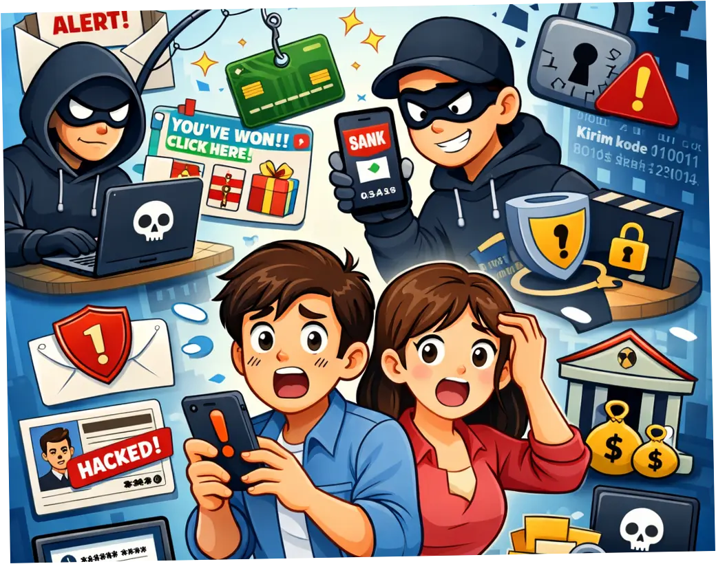 Penipuan Daring: Ancaman yang Semakin Canggih dan Berbahaya