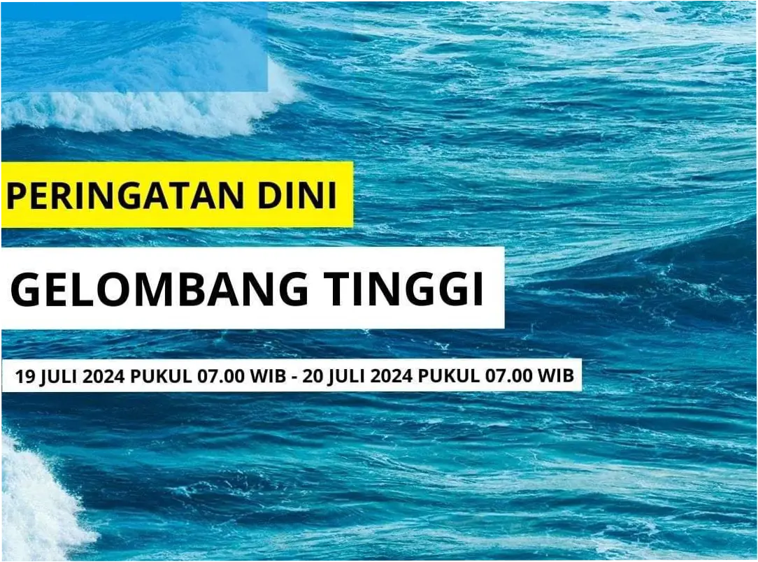 Peringatan Gelombang Tinggi di Indonesia: Waspada dan Siap Menghadapi Bencana Alam