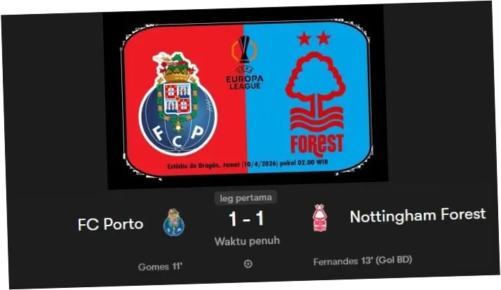 Porto Vs Nottingham Forest: Drama VAR dan Gol Bunuh Diri di Liga Europa