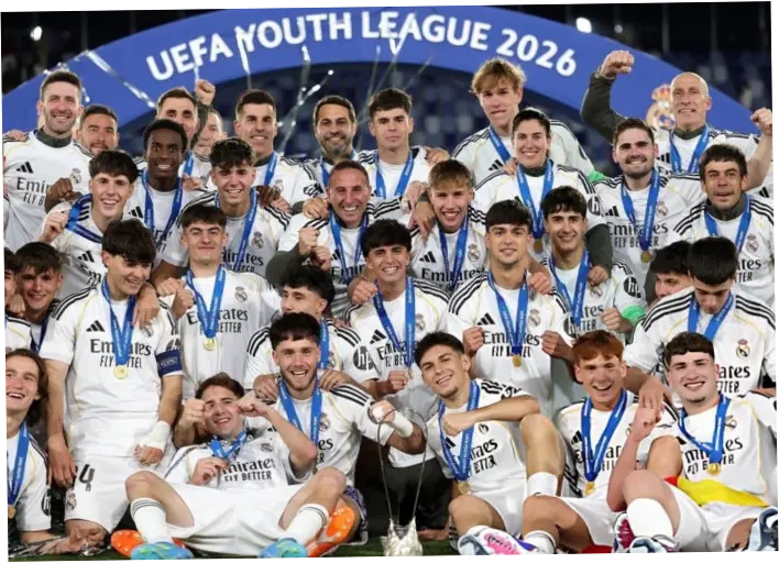 Real Madrid U19 Menjuarai UEFA Youth League 2026 Lewat Drama Penalti