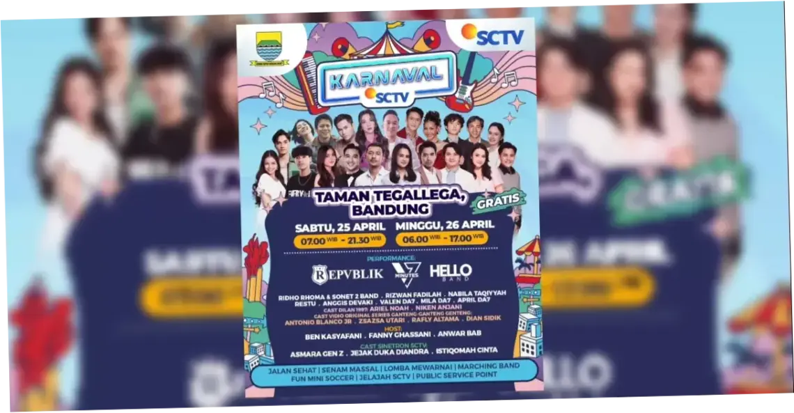 SCTV Hadirkan Berbagai Acara Menarik, dari Liga Inggris hingga Karnaval 2026