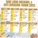 Apakah Hari Ini Libur? Informasi Terkini tentang Cuti Bersama dan Libur Resmi 2026