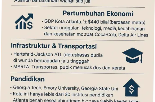 Atlanta: Kota yang Berkembang dengan Pesat dalam Berbagai Aspek