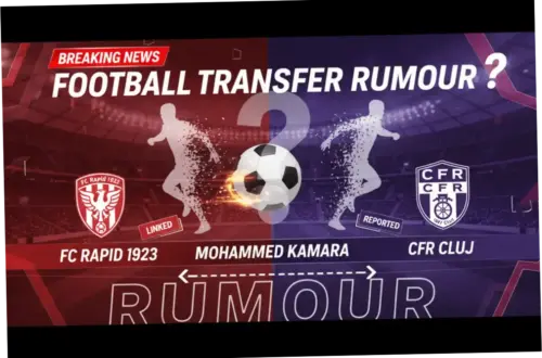 CFR Cluj Bersiap Hadapi FC Arges di Tengah Rumor Transfer Kamara