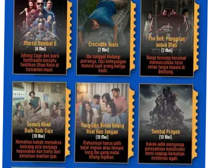 Film Bioskop Terbaru Mei 2026: Rekomendasi dan Jadwal Tayang