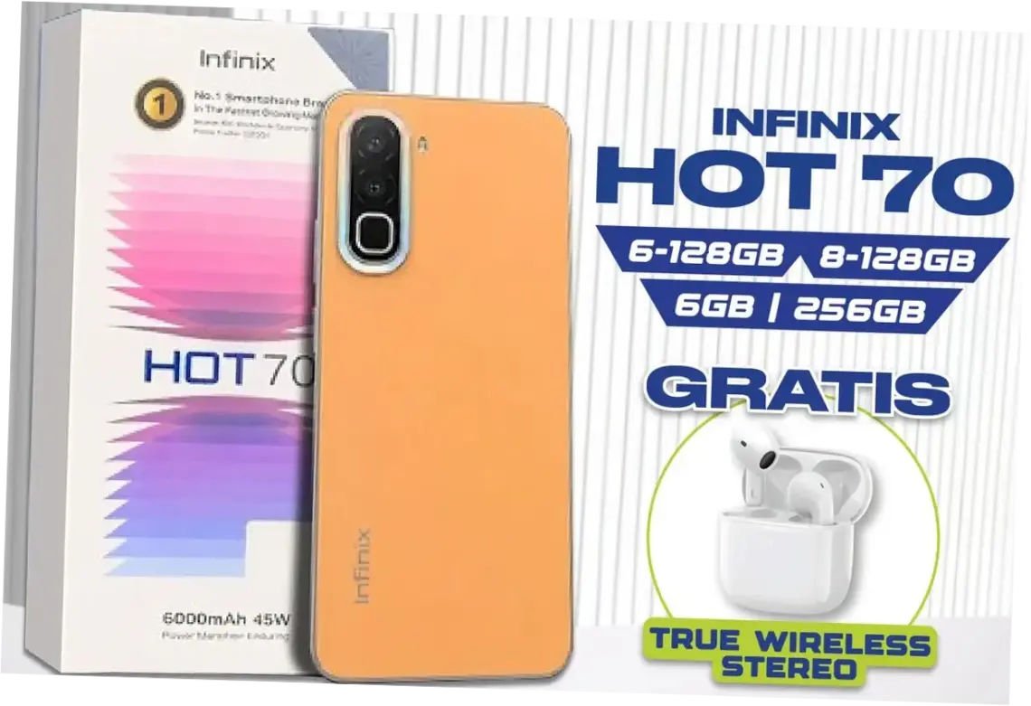 Infinix Hot 70: Smartphone dengan Desain Nyentrik dan Teknologi Canggih