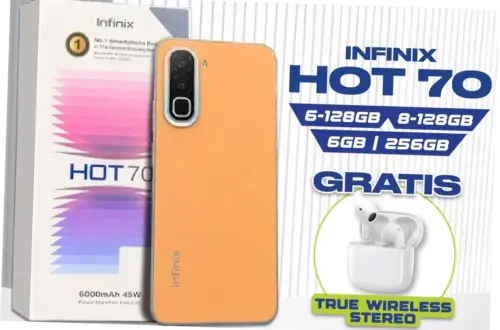 Infinix Hot 70: Smartphone dengan Desain Nyentrik dan Teknologi Canggih