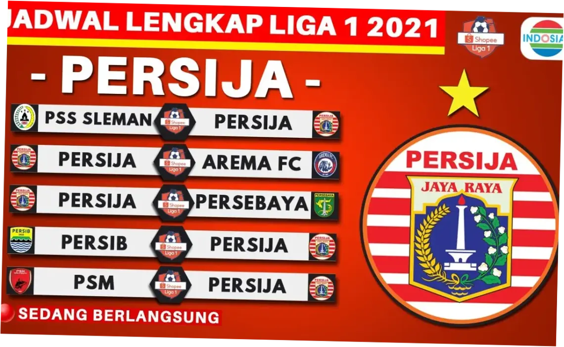 Jadwal Bola Hari Ini: Persija Vs Persib dan Barcelona Vs Real Madrid