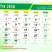Kalender Juni 2026: Tanggal Merah, Libur Nasional, dan Cuti Bersama
