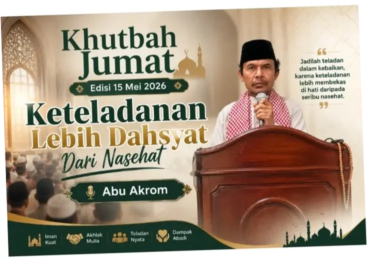 Khutbah Jumat 15 Mei 2026: Luruskan Niat dalam Berkurban dan Merawat Keharmonisan Keluarga