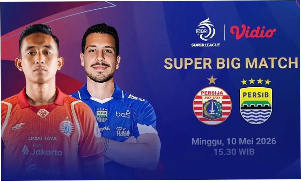 Link Live Streaming Persija vs Persib di Indosiar, BRI Super League