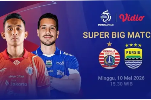 Link Live Streaming Persija vs Persib di Indosiar, BRI Super League