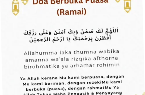 Mengenal Doa Buka Puasa Zulhijah: Arti, Waktu, dan Tata Cara Berbuka
