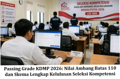 Passing Grade KDMP 2026: Informasi Terbaru dan Ketentuan Lolos Seleksi Kompetensi