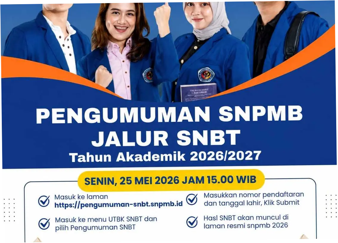 Pendaftaran SNBT 2026: Prosedur, Pengumuman, dan Informasi Penting