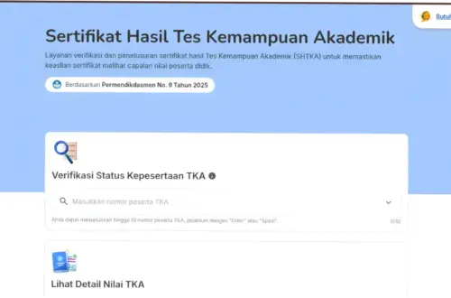 Pengumuman Hasil TKA SD dan SMP 2026: Jadwal dan Cara Cek