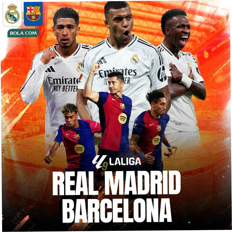 Pertarungan El Clasico: Barcelona vs Real Madrid, Siapa yang Akan Menang?