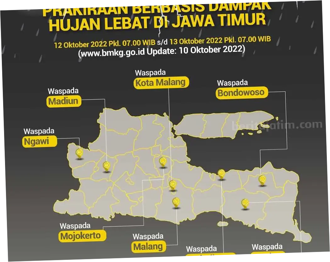 Prakiraan Cuaca Terkini: Warga Jatim dan Riau Siap-siap Menghadapi Hujan Lebat dan Angin Kencang