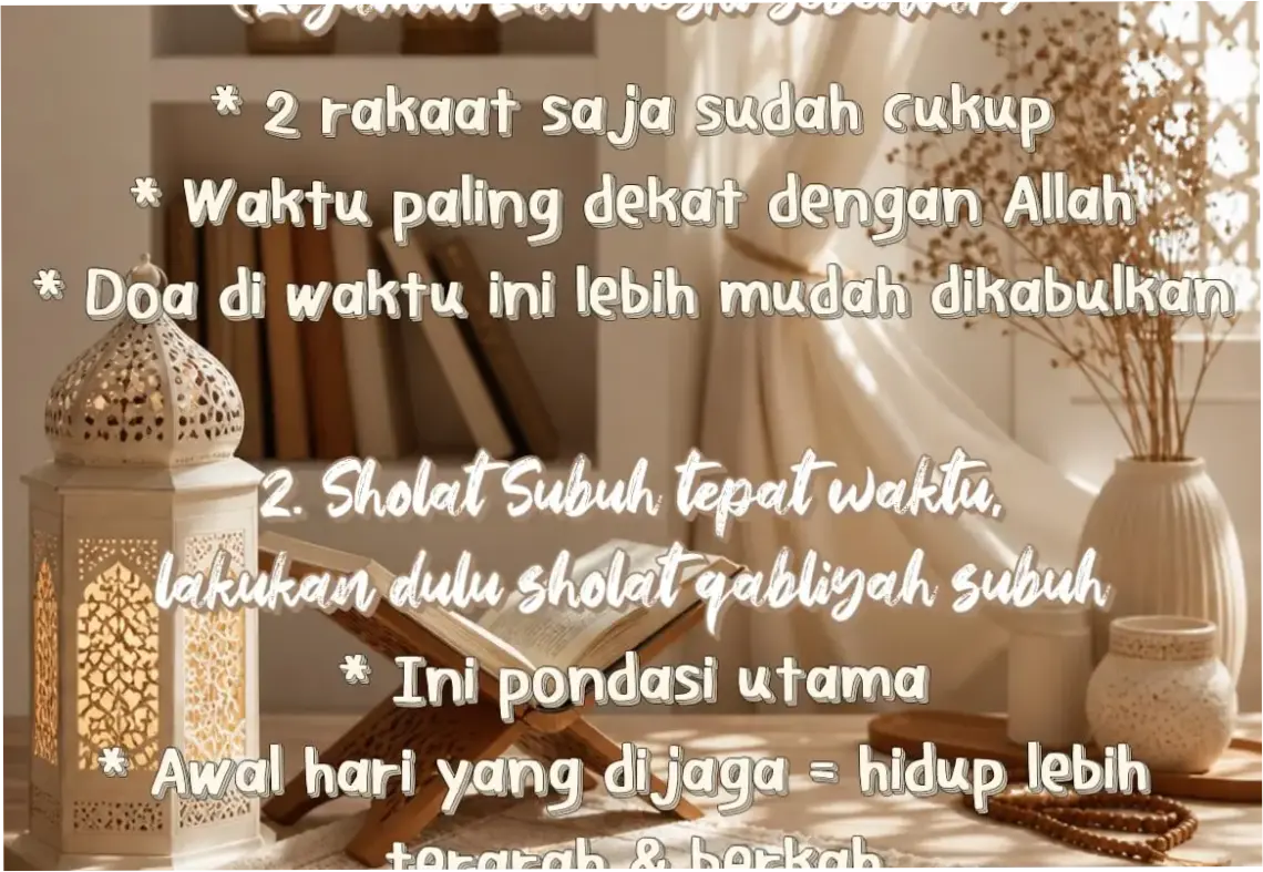 Subuh: Momen Sakral dan Aktivitas di Berbagai Aspek Kehidupan