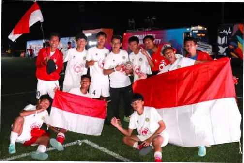 Tim Garuda Baru Indonesia Raih Juara di SCWC 2026 Setelah Mengalahkan Argentina di Final