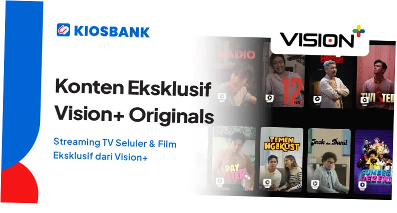 VISION+: Platform Streaming Terdepan untuk Berbagai Acara dan Kompetisi