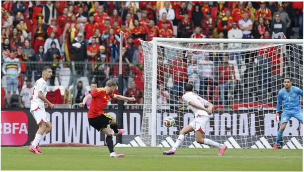 Belgia vs Tunisia: De Bruyne Cs Pesta Gol 5-0 di Piala Dunia 2026