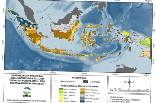 Cuaca di Indonesia: Prakiraan dan Peringatan untuk Beberapa Wilayah
