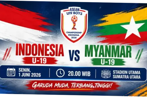 Indonesia vs Myanmar di Piala AFF U-19 2026: Pertarungan Sengit untuk Pertahankan Mahkota