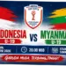 Indonesia vs Myanmar di Piala AFF U-19 2026: Pertarungan Sengit untuk Pertahankan Mahkota
