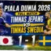 Jepang dan Swedia Berbagi Poin untuk Lolos ke Babak 16 Besar Piala Dunia 2026