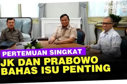 Jusuf Kalla dan Pertemuan Penting dengan Presiden Prabowo: Membahas Energi Hijau dan Penciptaan Lapangan Kerja