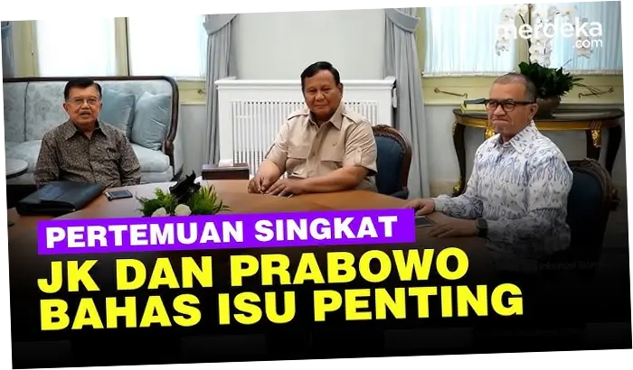 Jusuf Kalla dan Pertemuan Penting dengan Presiden Prabowo: Membahas Energi Hijau dan Penciptaan Lapangan Kerja