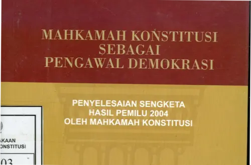 Mahkamah Konstitusi RI: Pengawal Demokrasi dan Hukum