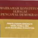 Mahkamah Konstitusi RI: Pengawal Demokrasi dan Hukum