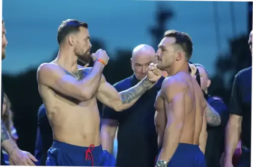 Mauricio Ruffy Hadapi Michael Chandler di UFC Freedom 250: Pertarungan Sengit dan Penuh Aksi