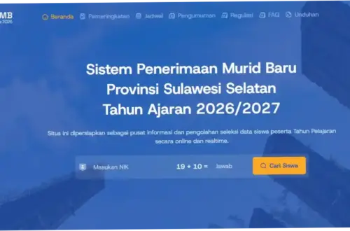 Pengumuman SPMB Sulsel 2026: Informasi Terbaru dan Prosedur Pendaftaran