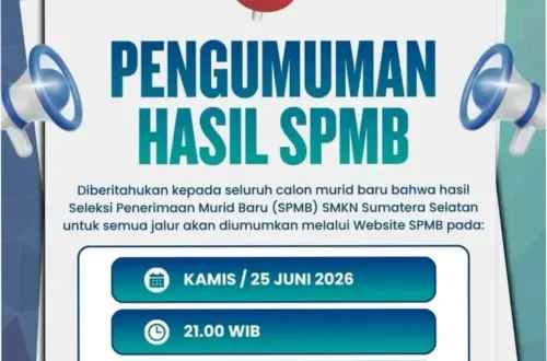 Pengumuman SPMB Sumsel 2026 Gelombang 2: Informasi Terkini dan Prosedur Pendaftaran