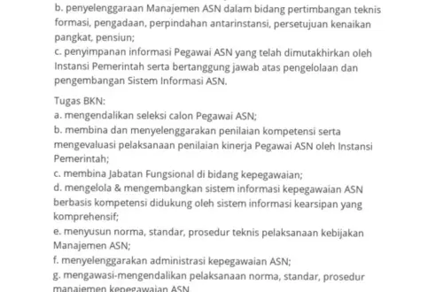 Peran Badan Kepegawaian Negara Dalam Meningkatkan Kualitas Aparatur Sipil Negara