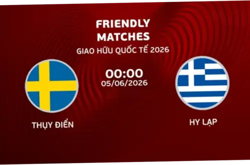 Pertandingan Persahabatan Internasional: Swedia vs Yunani Berakhir Imbang 2-2