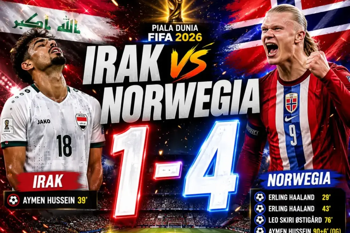 Piala Dunia 2026: Norwegia Tumbang di Tangan Prancis, Dembele Cetak Hattrick Tercepat