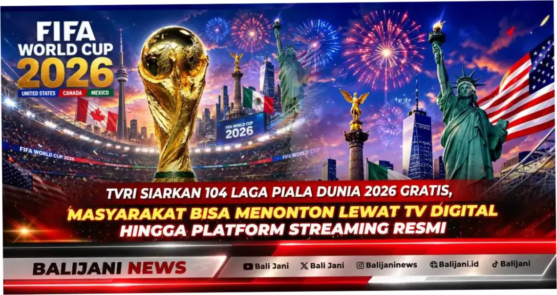 Piala Dunia 2026: TVRI Sport Siap Menayangkan Pertandingan Sepak Bola Internasional