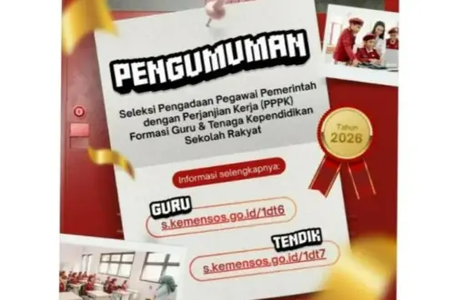 PPPK Guru Sekolah Rakyat 2026: Cara Daftar dan Persyaratan