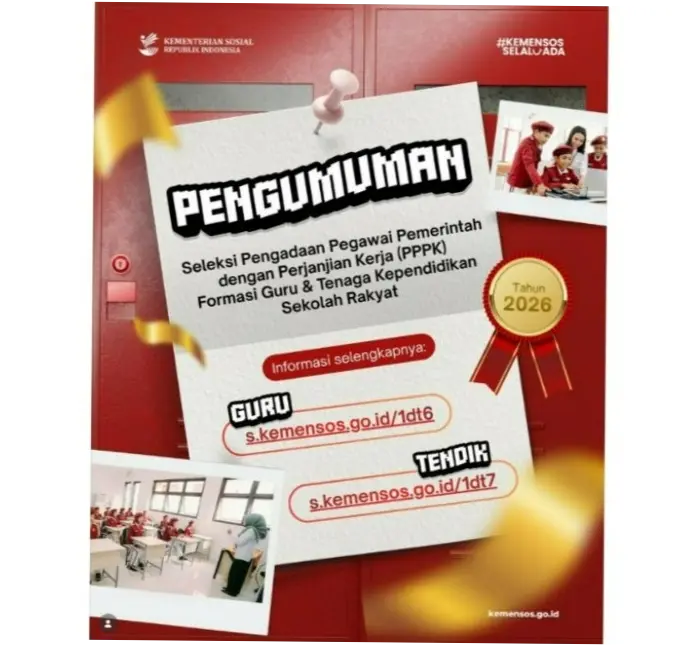 PPPK Guru Sekolah Rakyat 2026: Cara Daftar dan Persyaratan