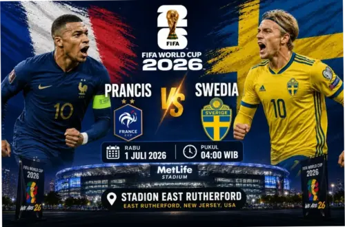 Prancis vs Swedia di Piala Dunia 2026: Persiapan, Strategi, dan Prediksi