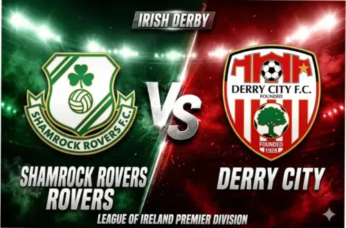 Shamrock Rovers Siap Menghadapi Derry City di Stadion Tallaght